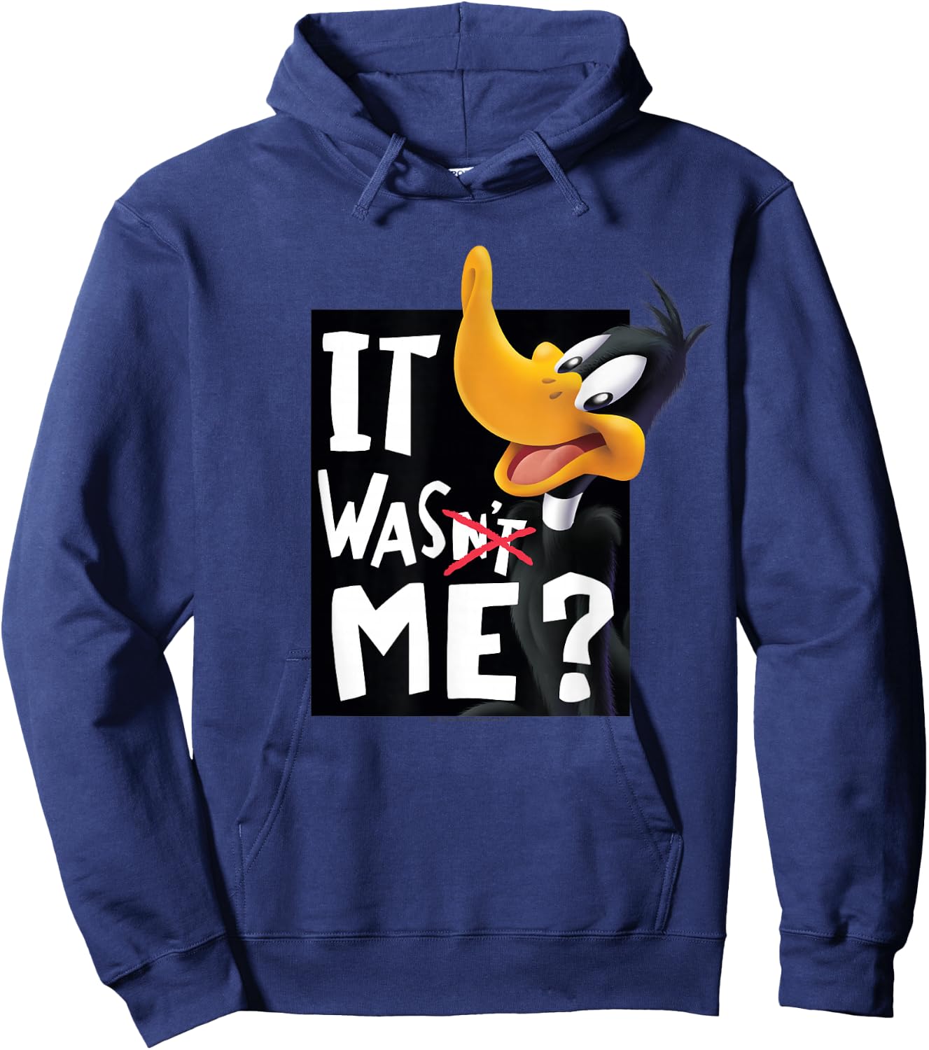 Looney Tunes Daffy Duck It Was Me Hoodie - Hoodie | Navy