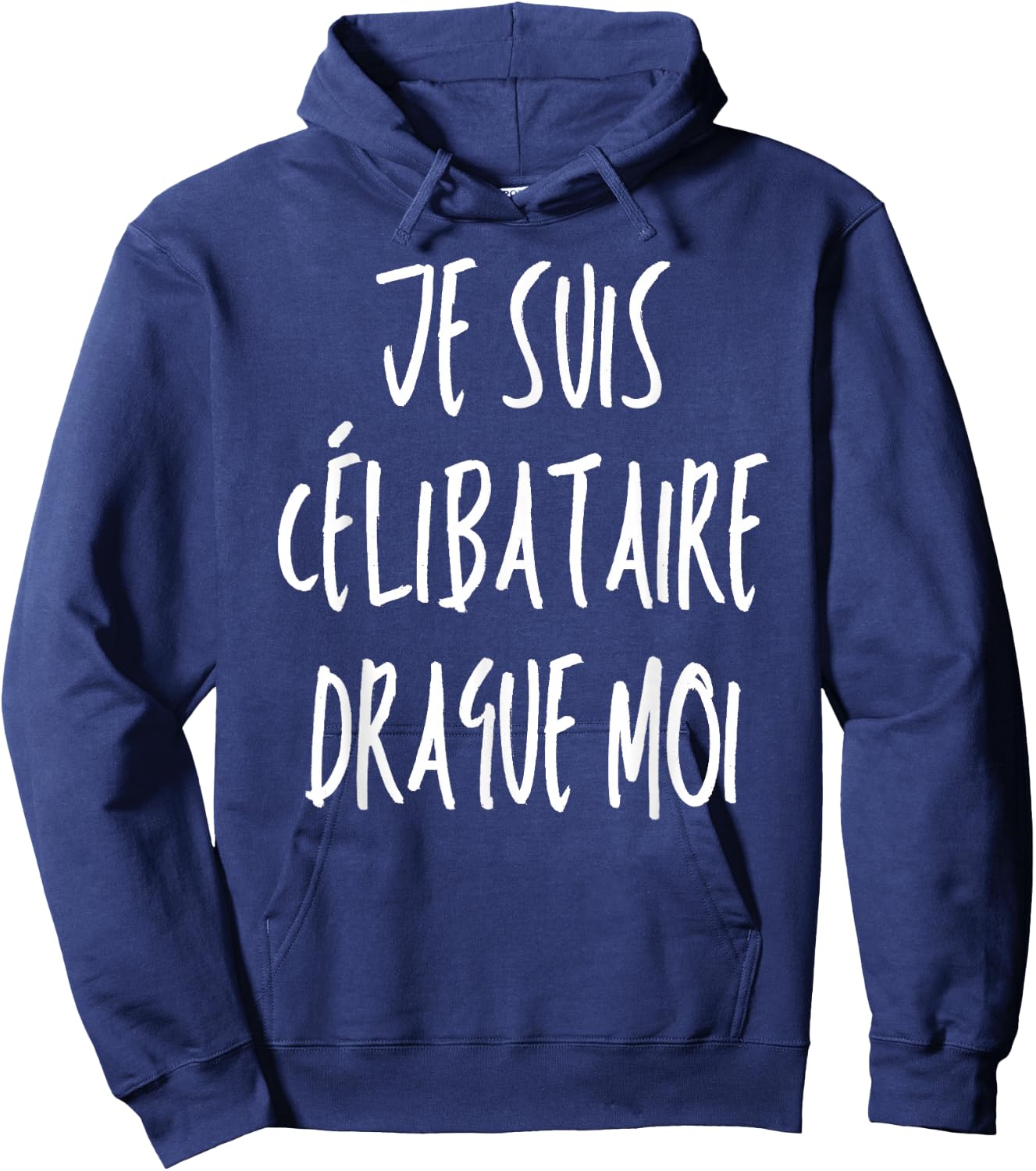 I Am Single Humor Beauf Phrase Funny Valentine's Day , Black, S Hoodie - Hoodie | Navy