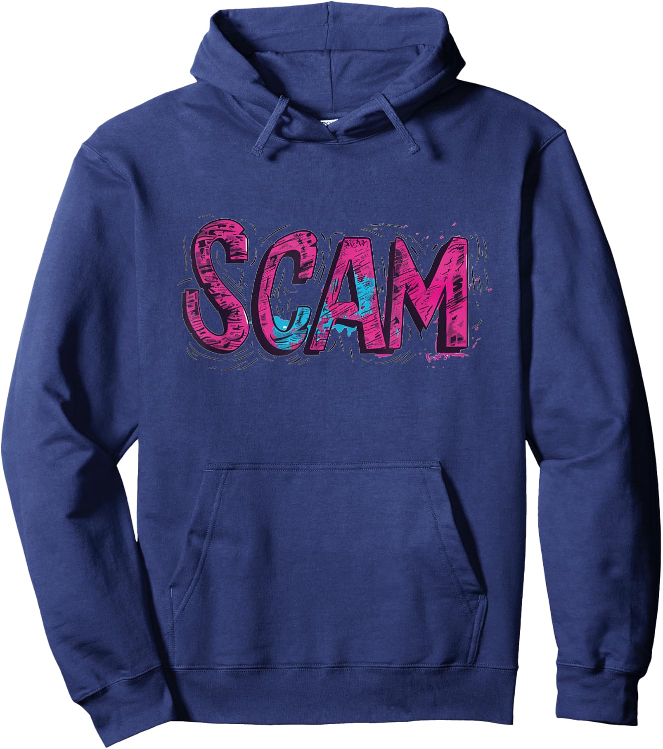 Funny Scam Speech Costume for Boys and Girls Hoodie - Hoodie | Navy