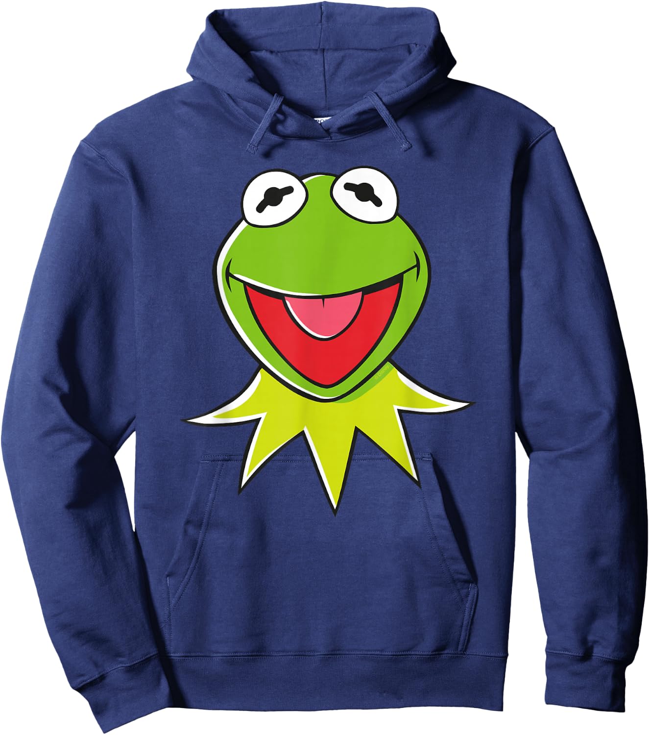 The Muppets Kermit Head Hoodie - Hoodie | Navy