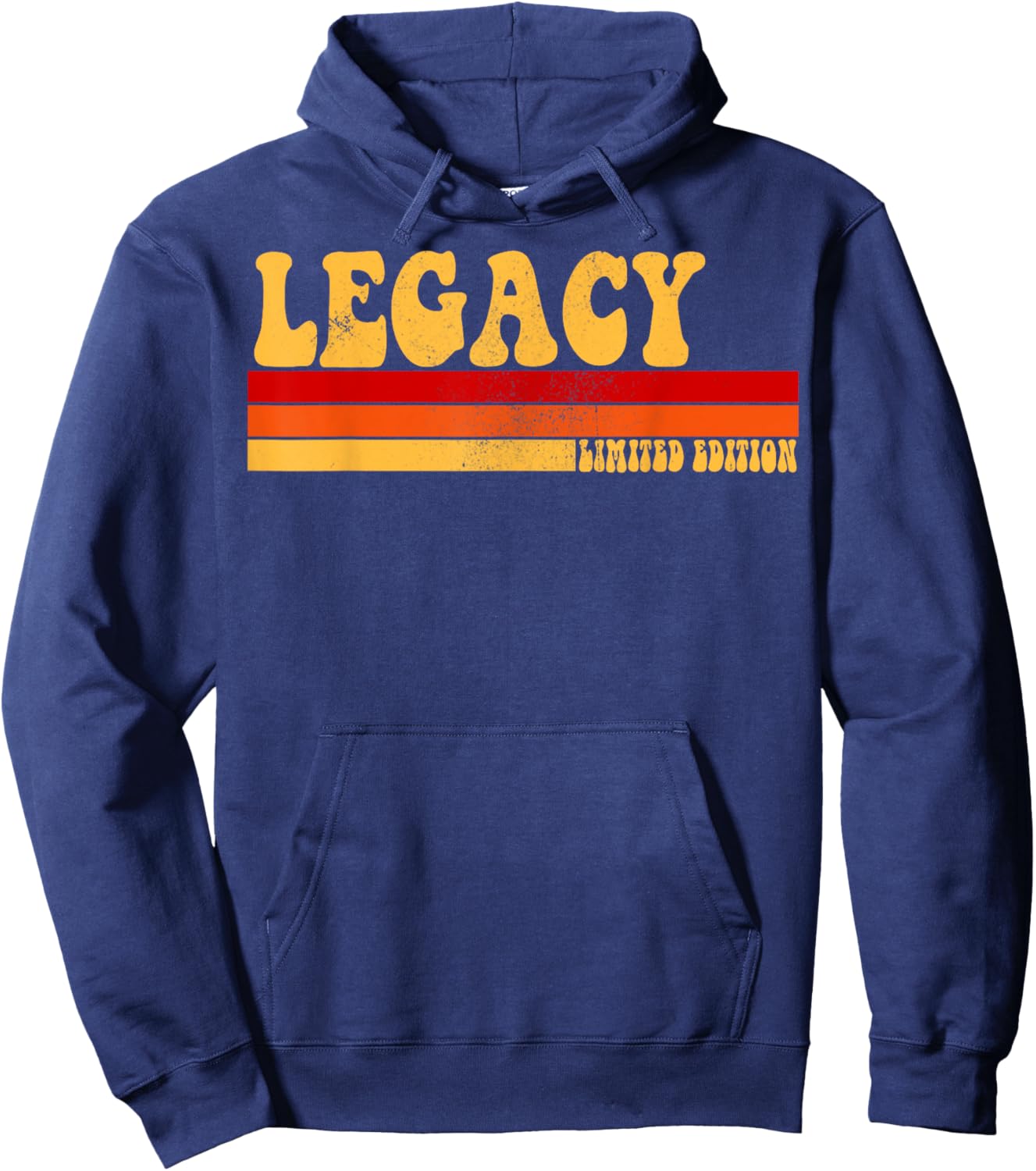 LEGACY Name Personalized Idea Men Retro Vintage LEGACY Hoodie - Hoodie | Navy