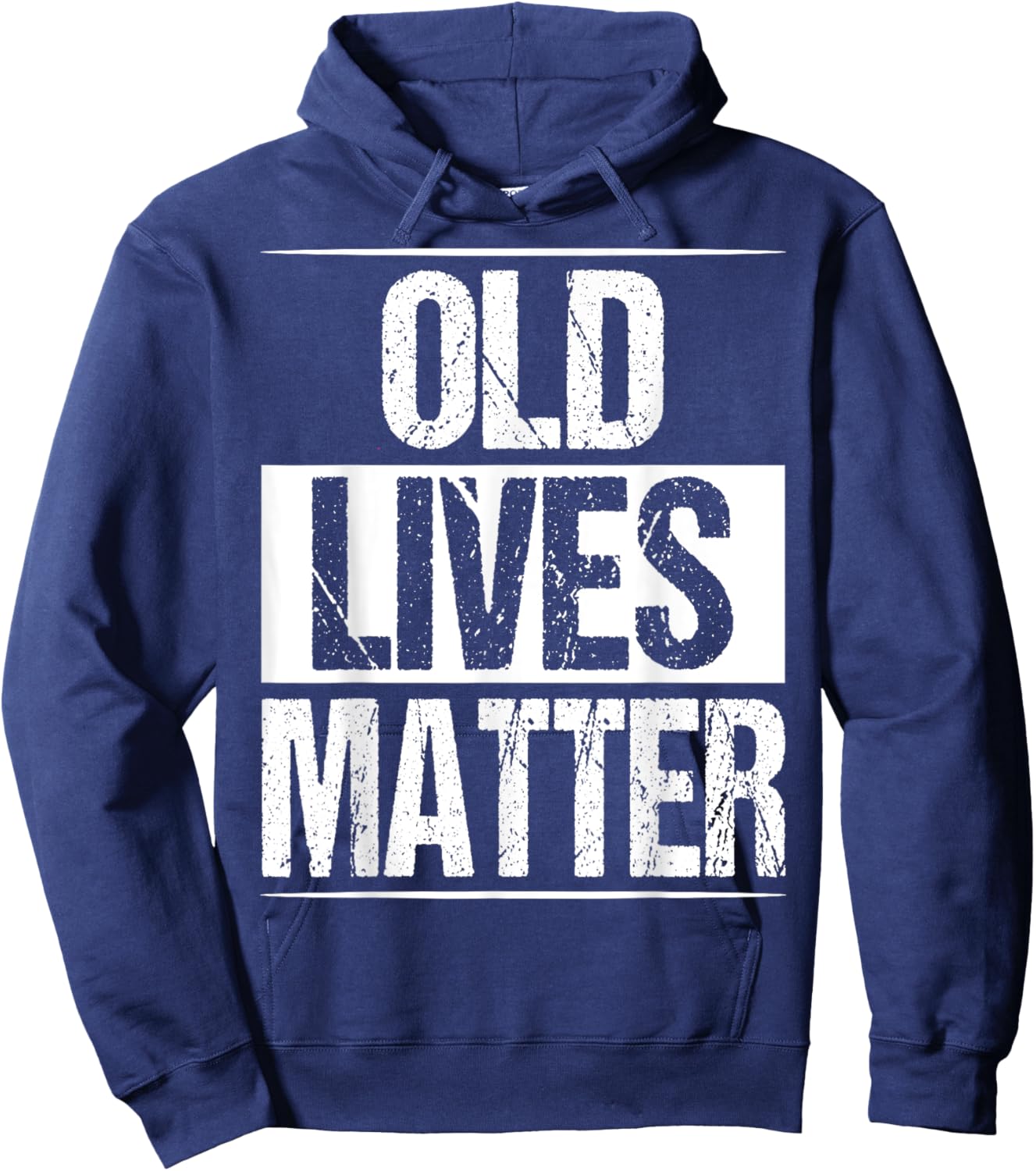 Old Lives Matter 40th 50th 60th Birthday Gifts Women Hoodie - Hoodie | Navy