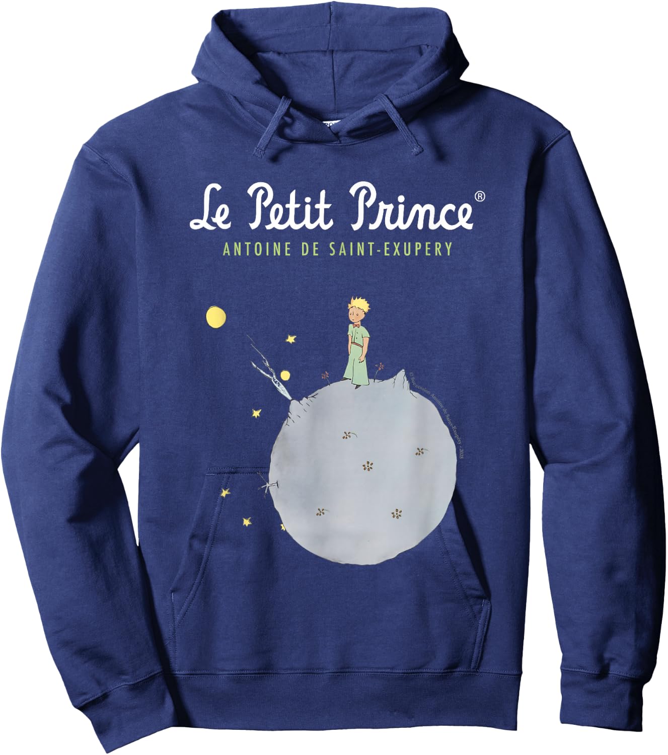 Le Petit Prince Antoine De Saint-Exupery Classic Hoodie - Hoodie | Navy
