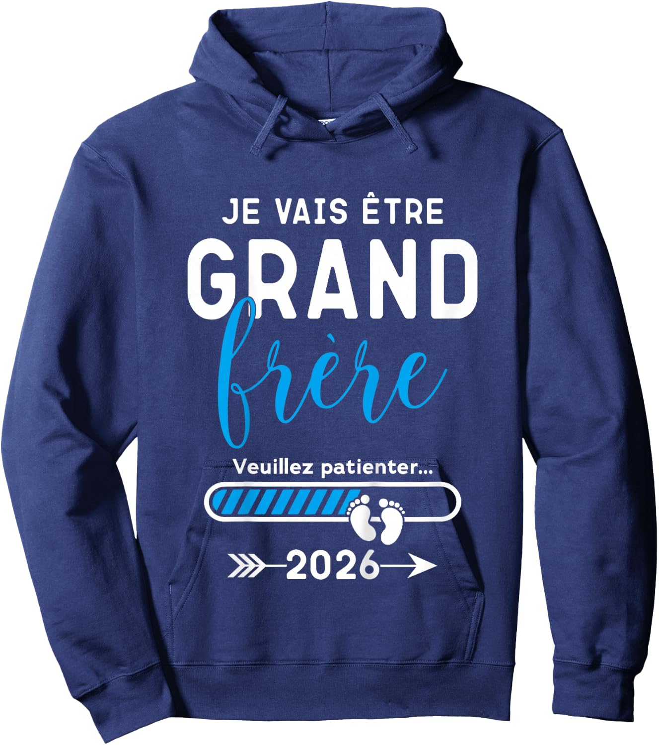 Child Future Big Brother 2026, I Will Be Big Brother Hoodie - Hoodie | Navy