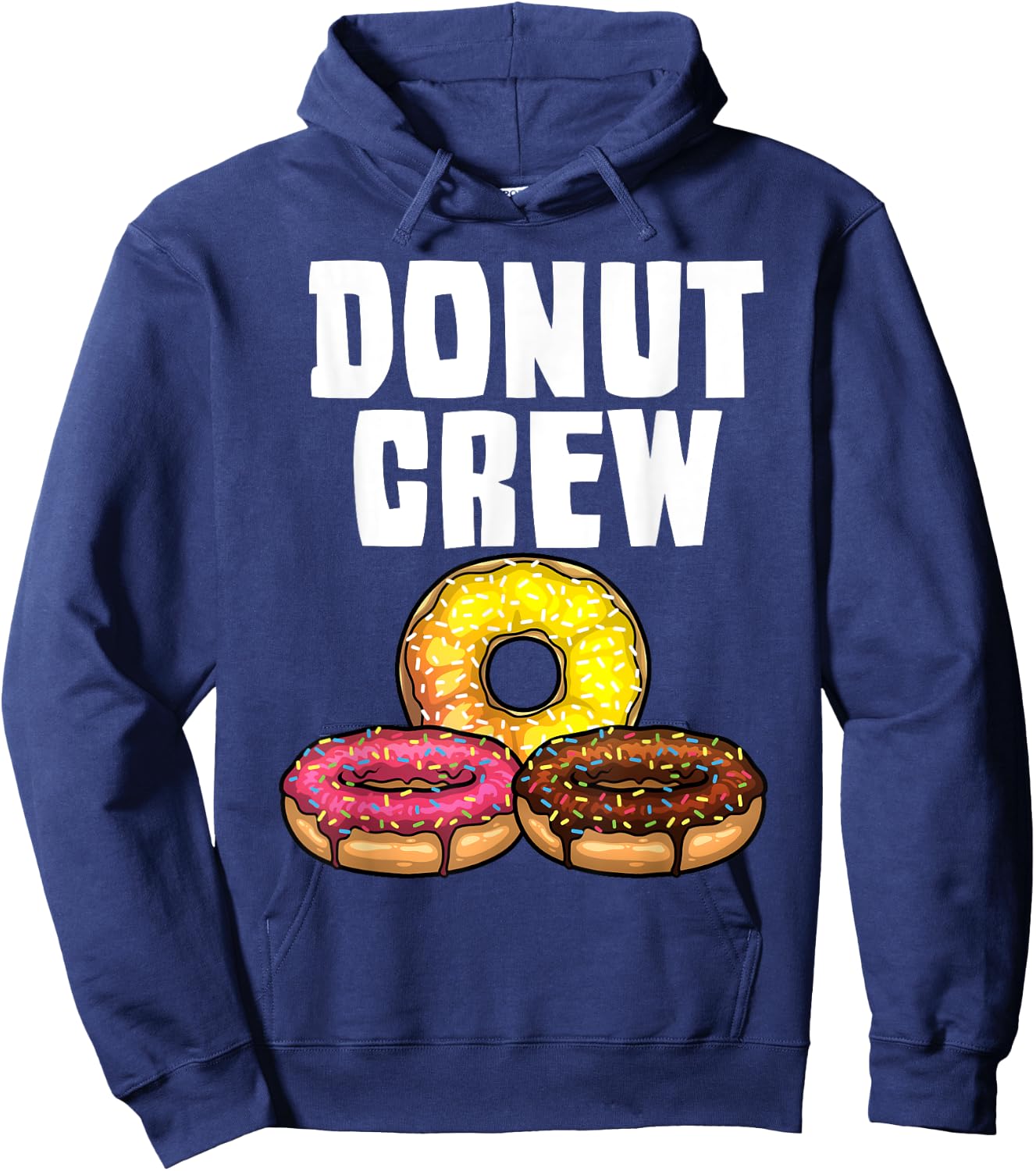 Funny Donut Women Doughnut Sprinkles Donut Lover Hoodie - Hoodie | Navy