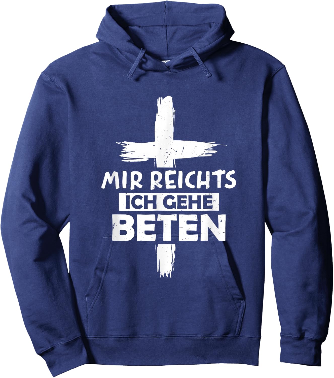 Jesus Mir Reichts Ich Gehe Beten Christian , black, s Hoodie - Hoodie | Navy