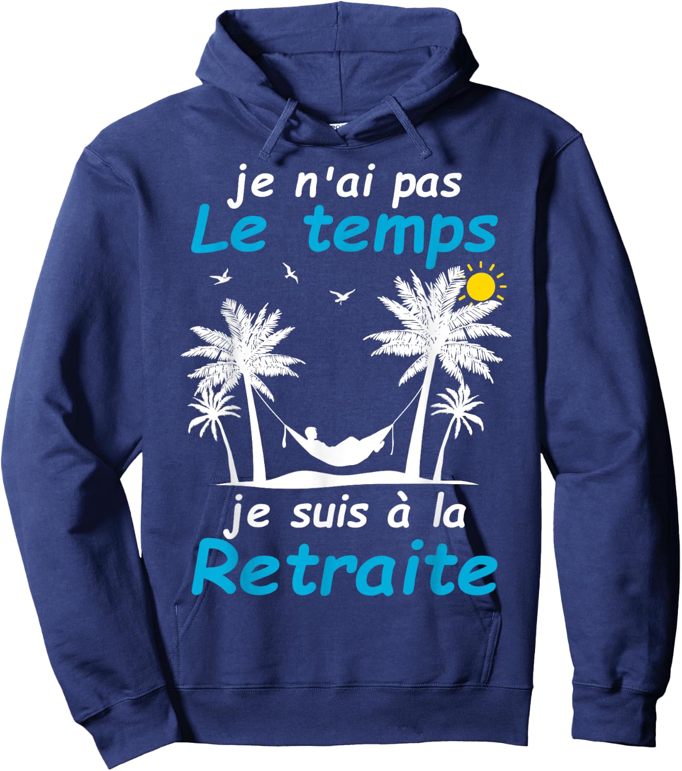 Retirement Gift Women Funny Retirement , Black, S Hoodie - Hoodie | Navy