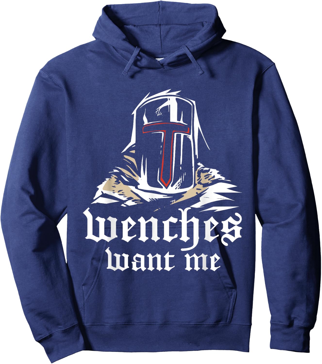 Ren faire costume wenches want me Hoodie - Hoodie | Navy