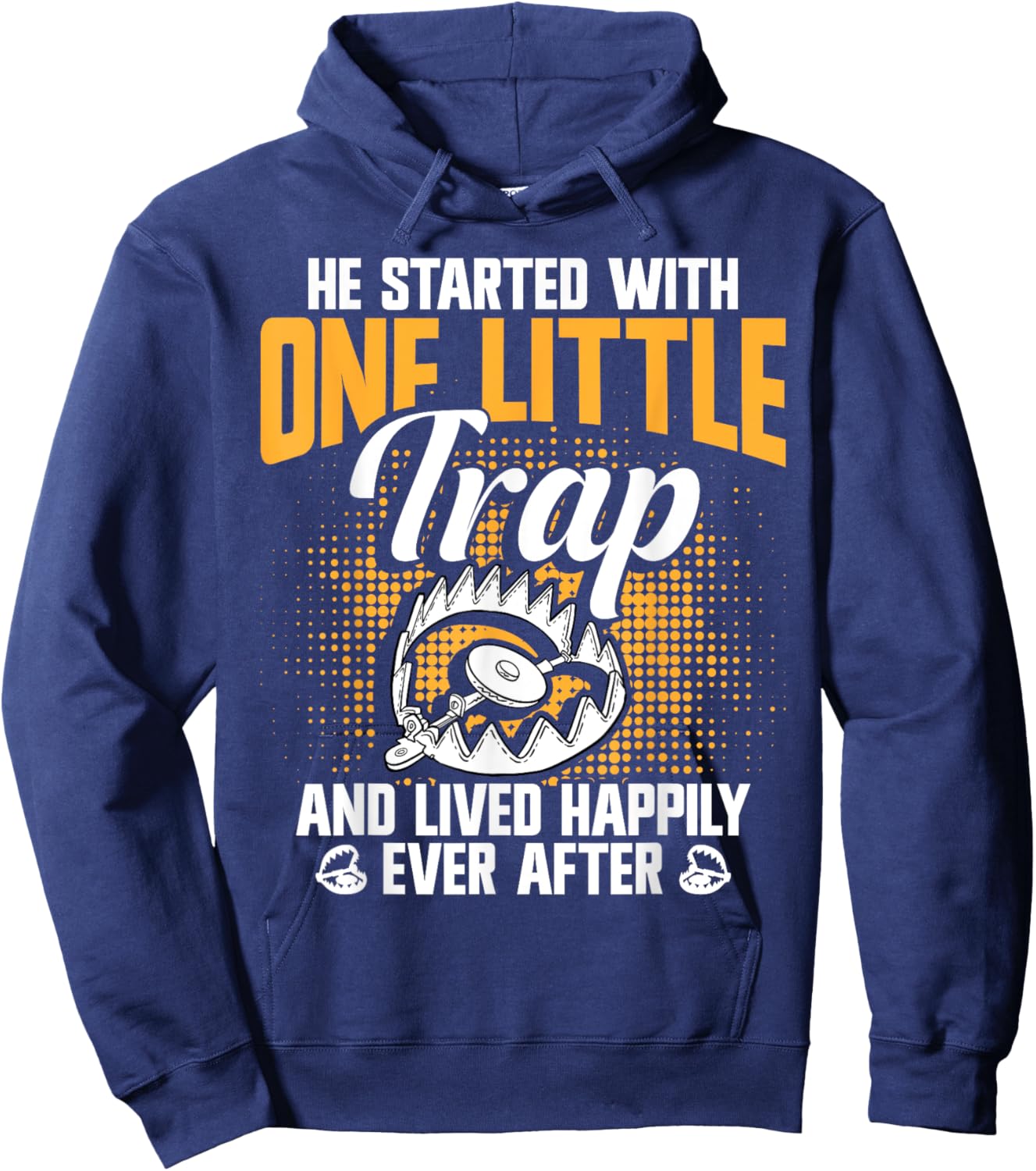 Trap Hunting Gear Trapping Tools Coyote Trapping Trapper Hoodie - Hoodie | Navy