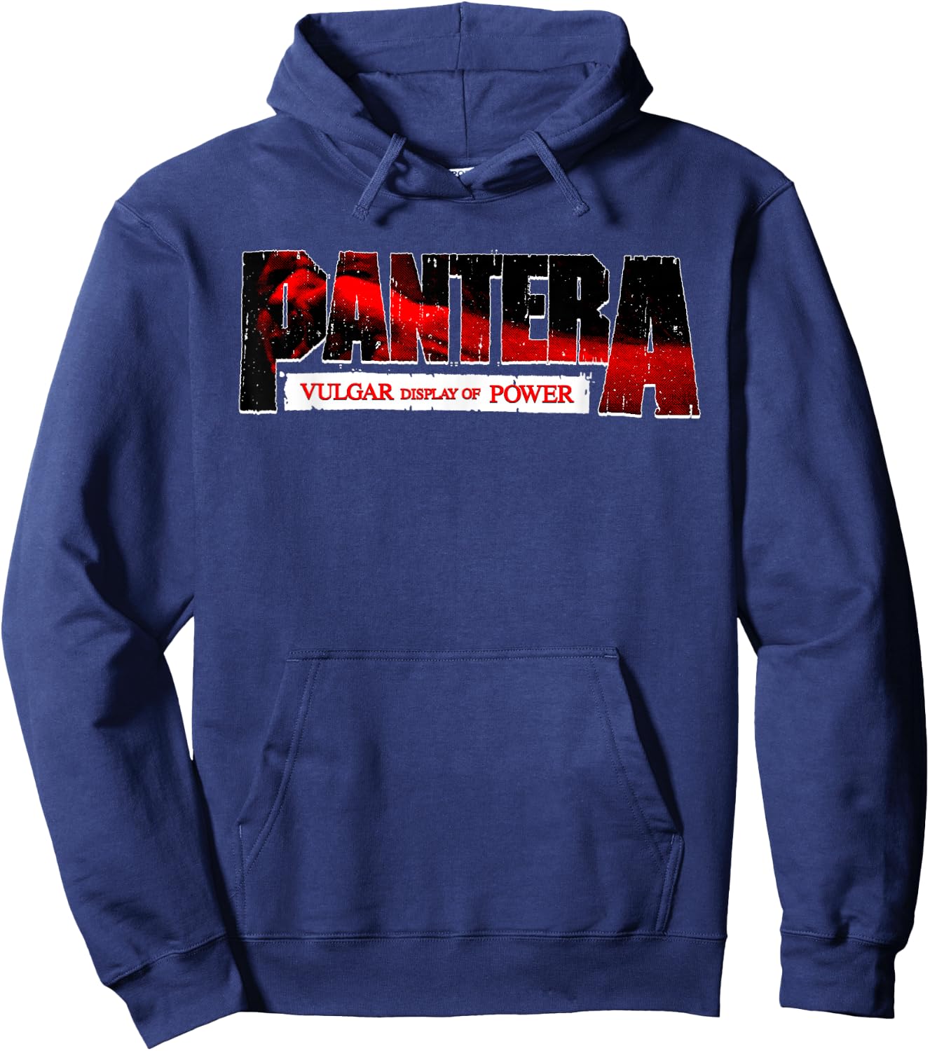 Pantera Offizielles Vulgar-Display von Power-Logo, Rot Hoodie - Hoodie | Navy