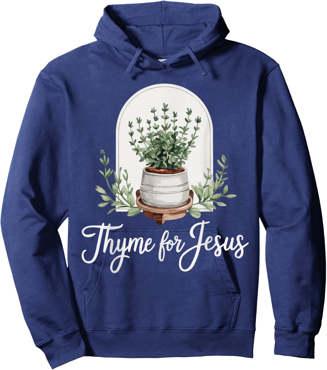 Gardening Jesus Christ Religion Christian Christianity Hoodie - Hoodie | Navy