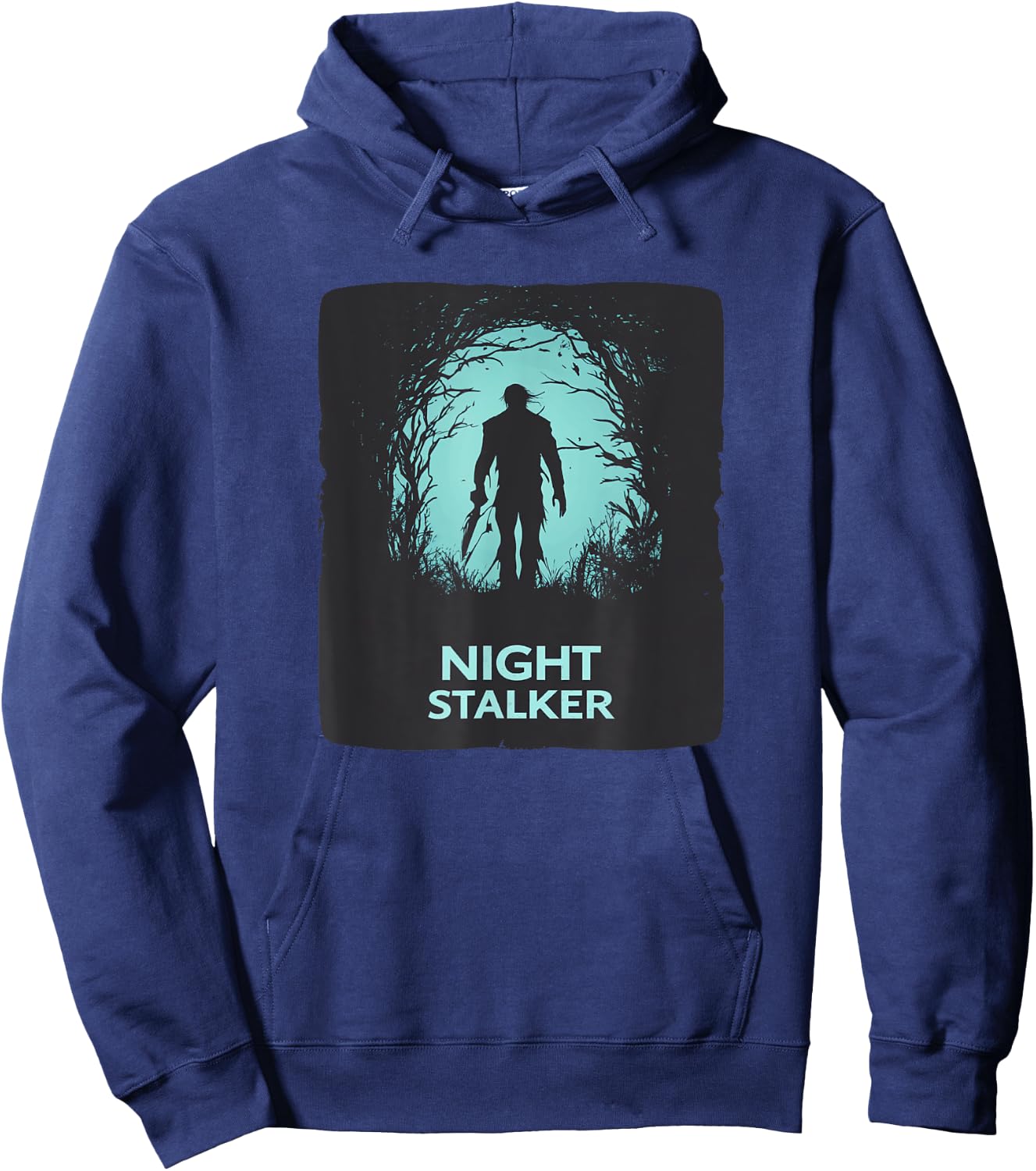 Embrace the Darkness with this Night Stalker Outfit Hoodie - Hoodie | Navy