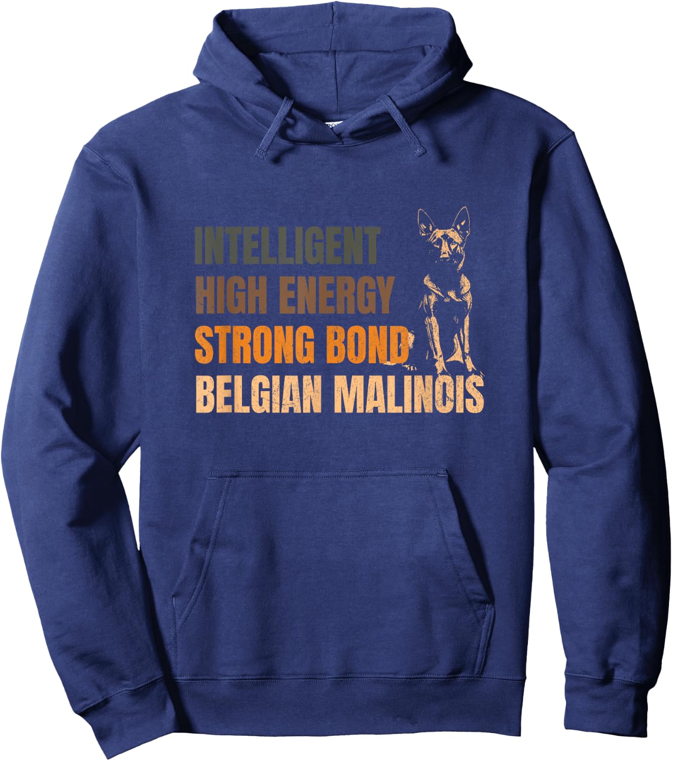 Belgian Malinois Dog Training - Malinois Lover Men Women Hoodie - Hoodie | Navy