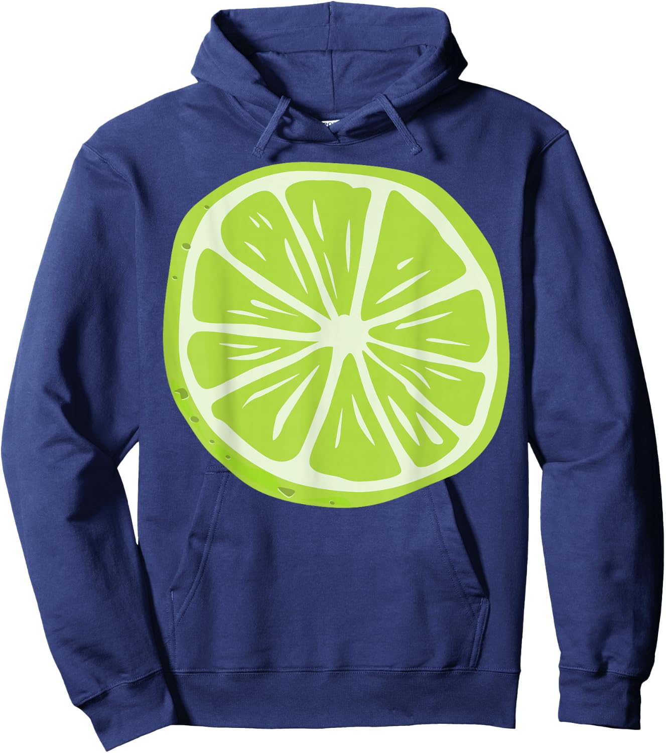 Lime Halloween Costume Fruit Salad Men Women Couples Hoodie - Hoodie | Navy