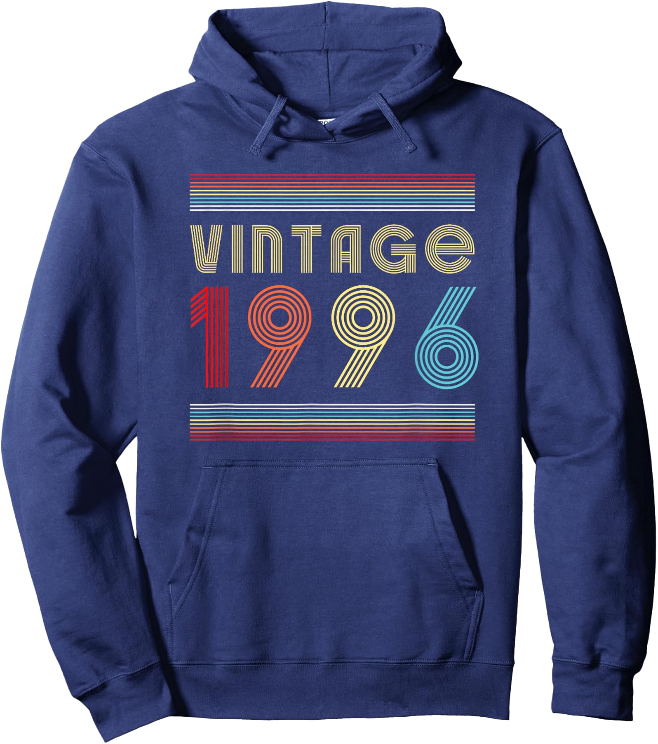 Vintage 1996 Men Limited Edition BDay 1996 Birthday Hoodie - Hoodie | Navy