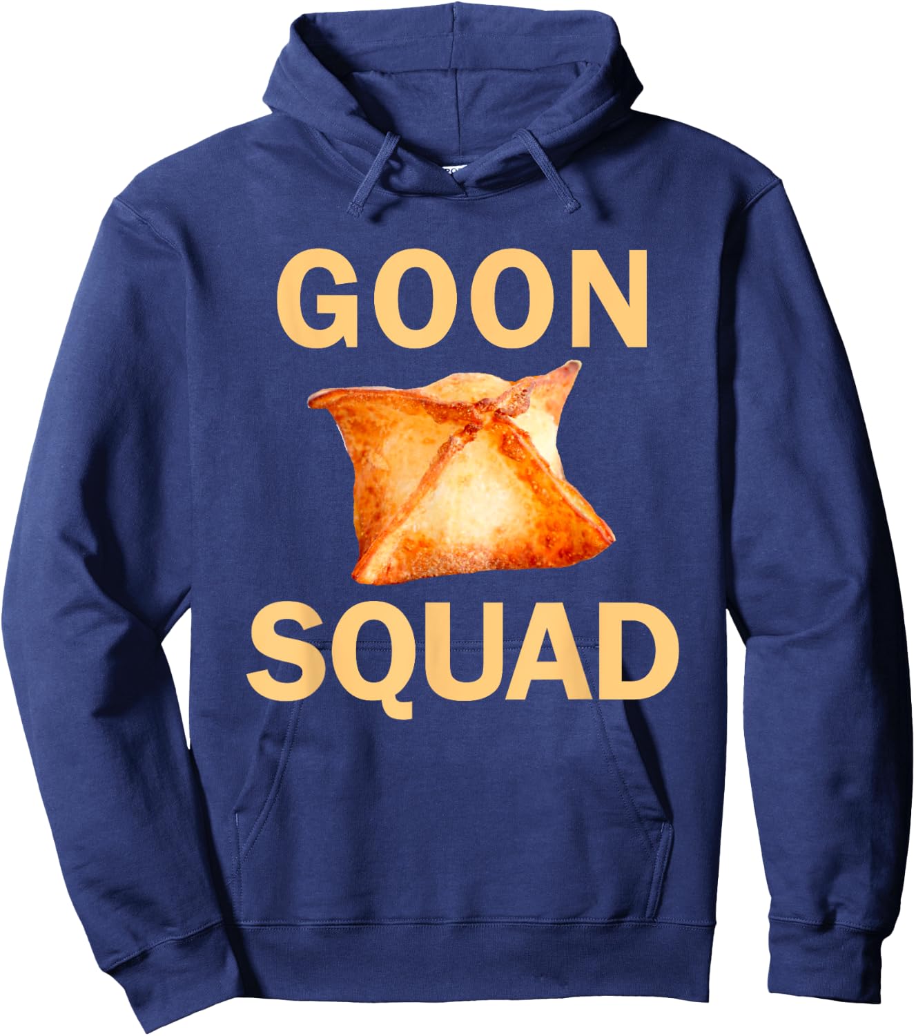 Goon Squad Crab Rangoon Slut Crab Rangoon Lovers Funny Hoodie - Hoodie | Navy