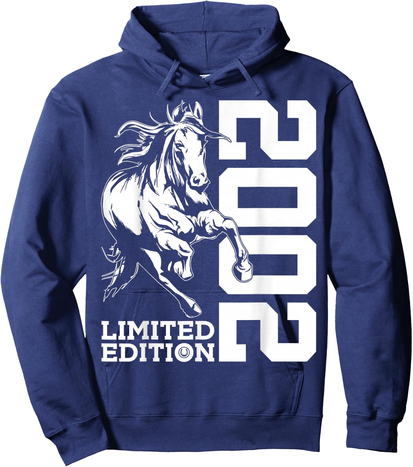 Riding 24th Birthday Horse Limited Edition 2002 Rider Hoodie - Hoodie | Navy