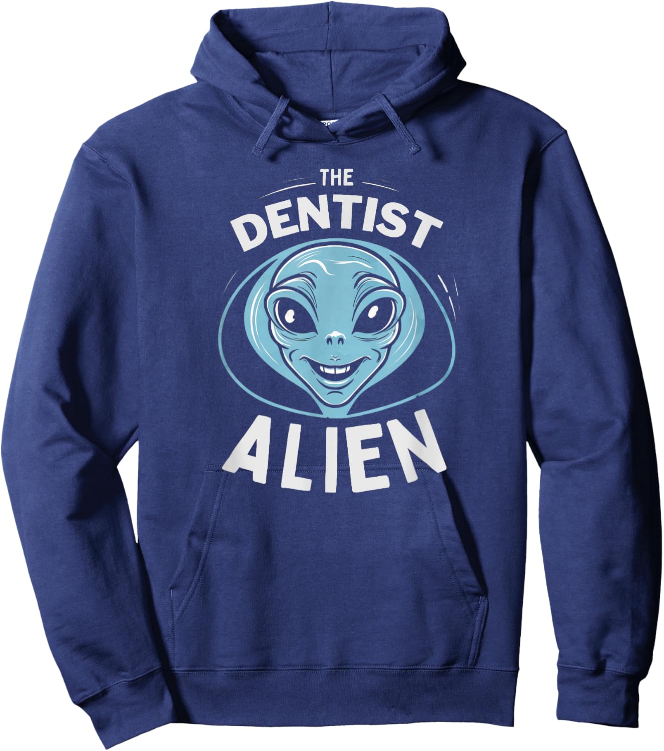 The Dentist Alien Halloween Costume Hoodie - Hoodie | Navy