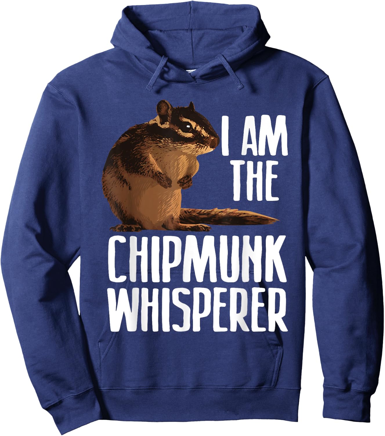 Cool Chipmunk Women Chipmunk Whisperer Pet Squirrel Hoodie - Hoodie | Navy