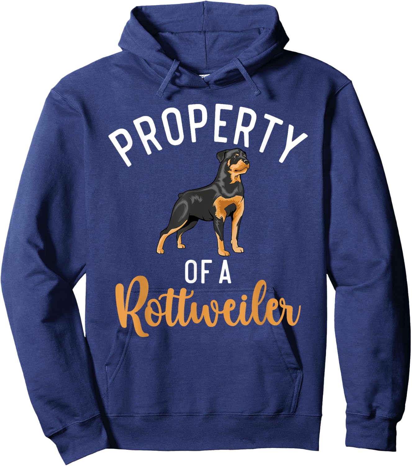 Property of a Rottweiler Hoodie - Hoodie | Navy