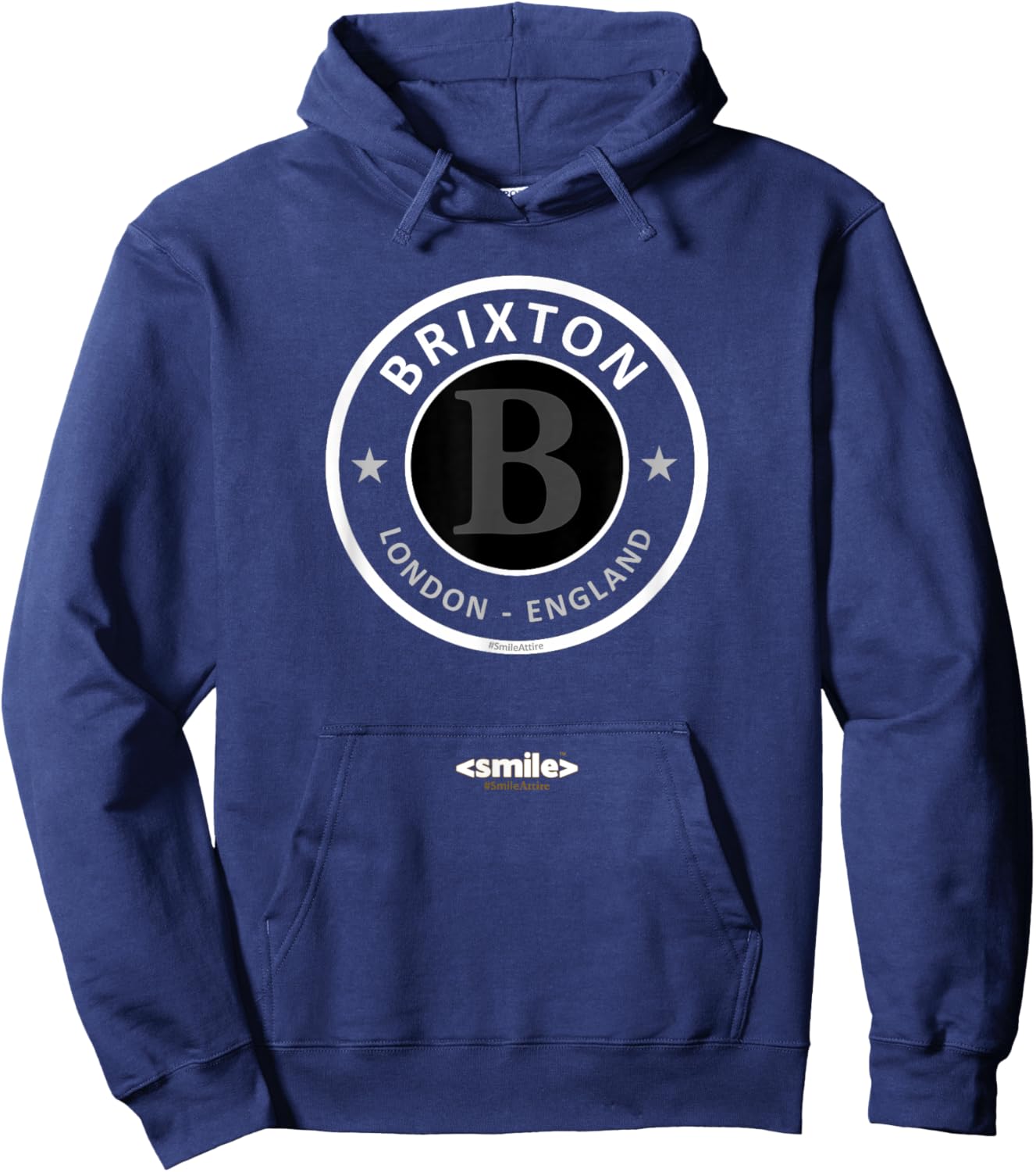 Brixton - London, England (UK) Small Hoodie - Hoodie | Navy