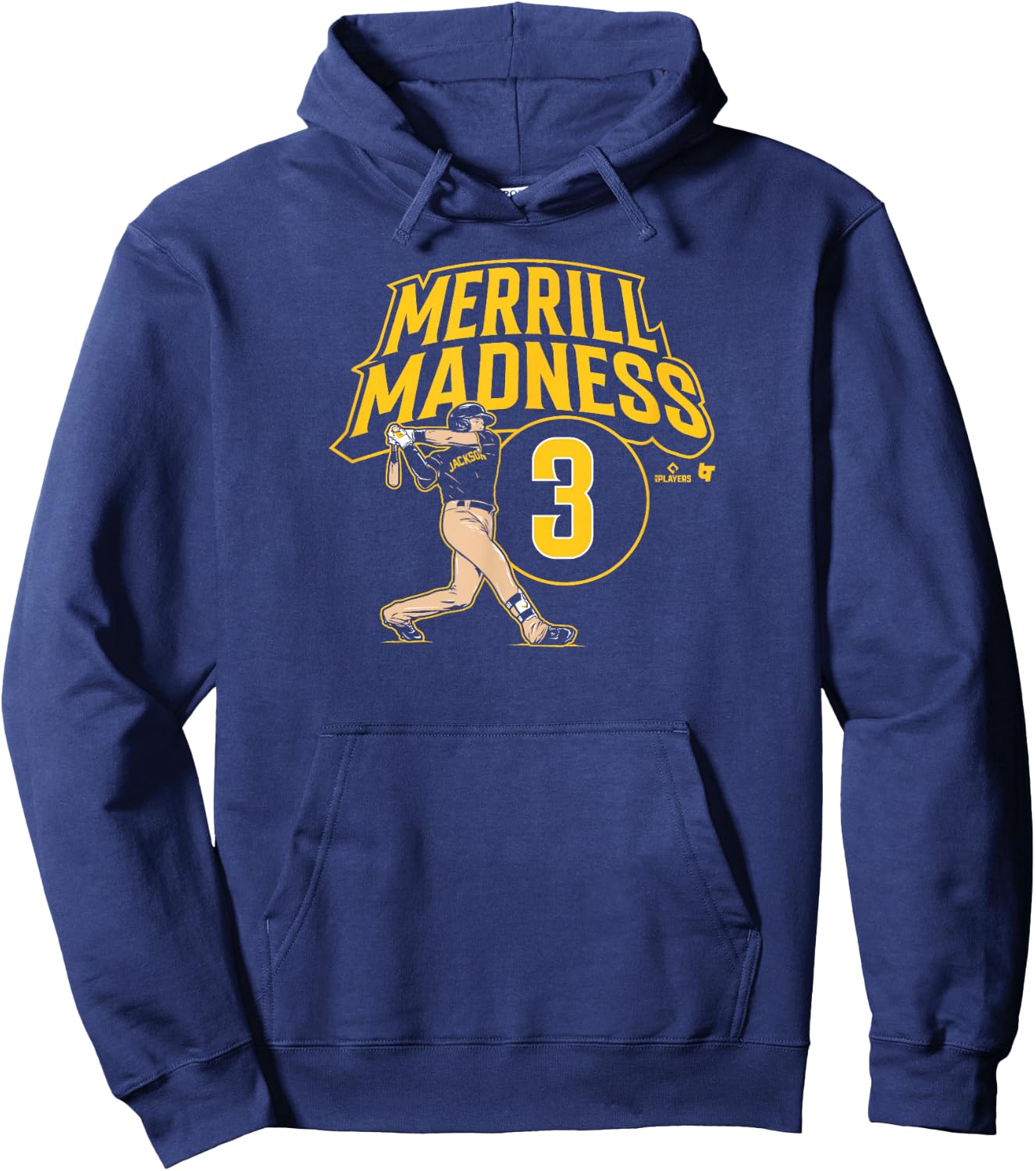 Jackson Merrill - Merrill Madness - San Diego Baseball Hoodie - Hoodie | Navy