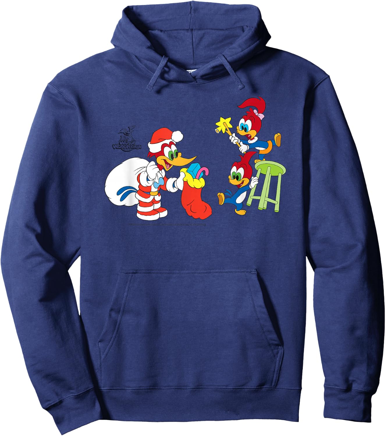 Woody Woodpecker Holiday Hoodie - Hoodie | Navy
