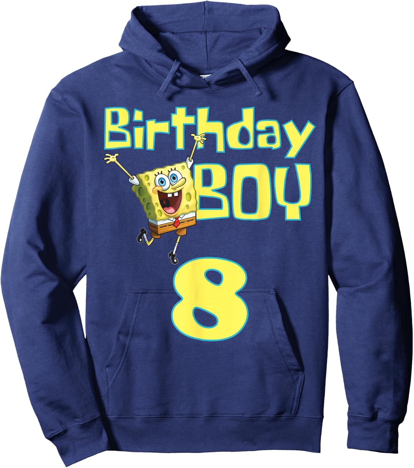 Mademark x SpongeBob SquarePants - SpongeBob SquarePants Birthday Boy 8 Hoodie - Hoodie | Navy