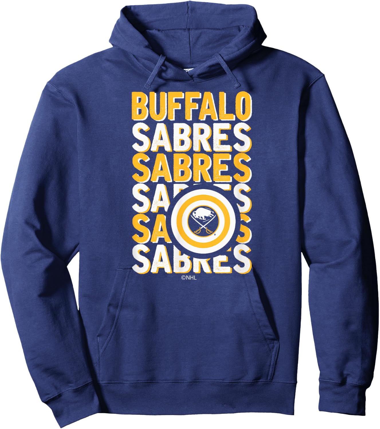 Buffalo Sabres Repeat Royal Officially Licensed Hoodie - Hoodie | Navy
