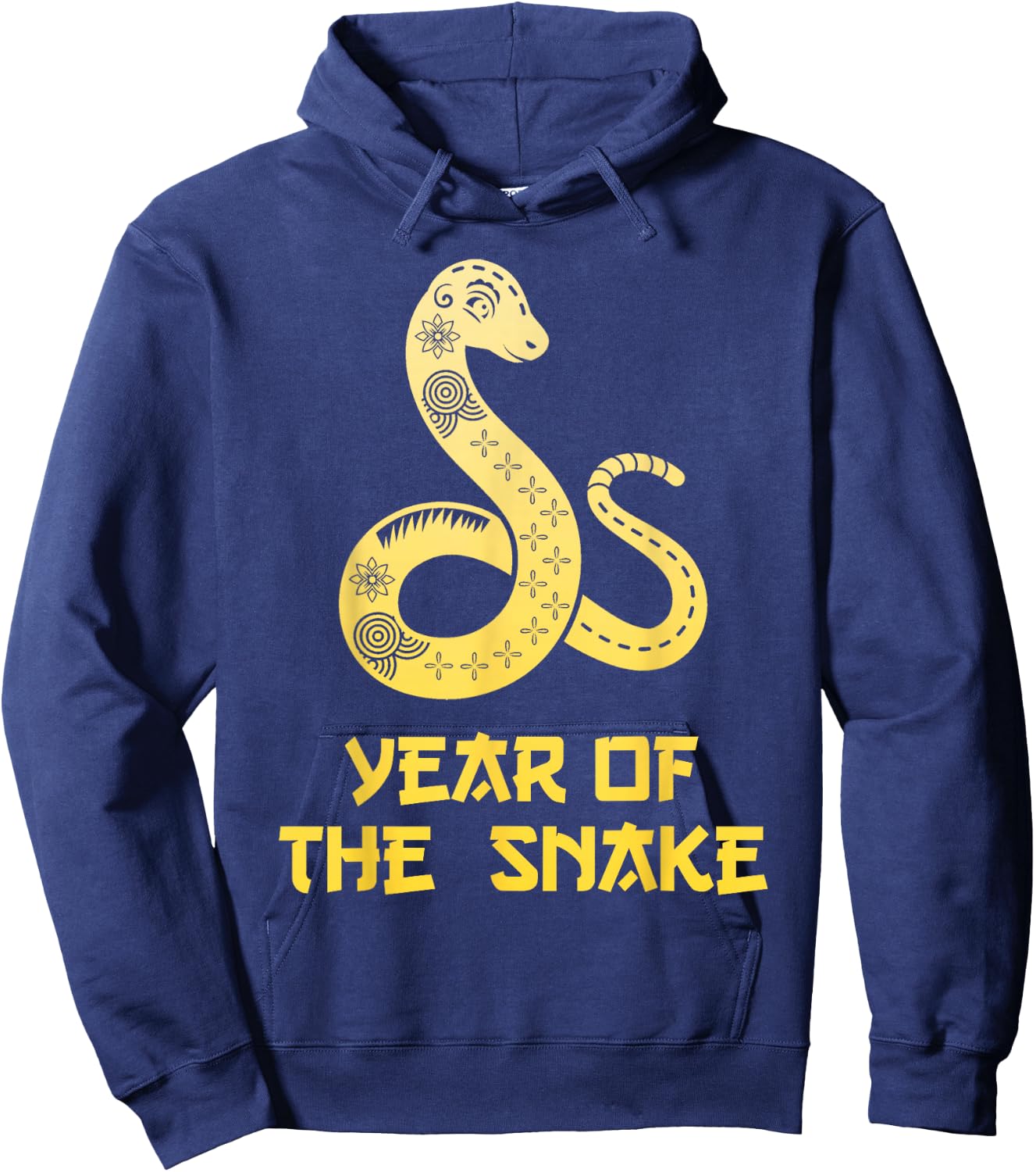 Chinese New Year 2025 Snake Red Chinese Year Women Men Hoodie - Hoodie | Navy