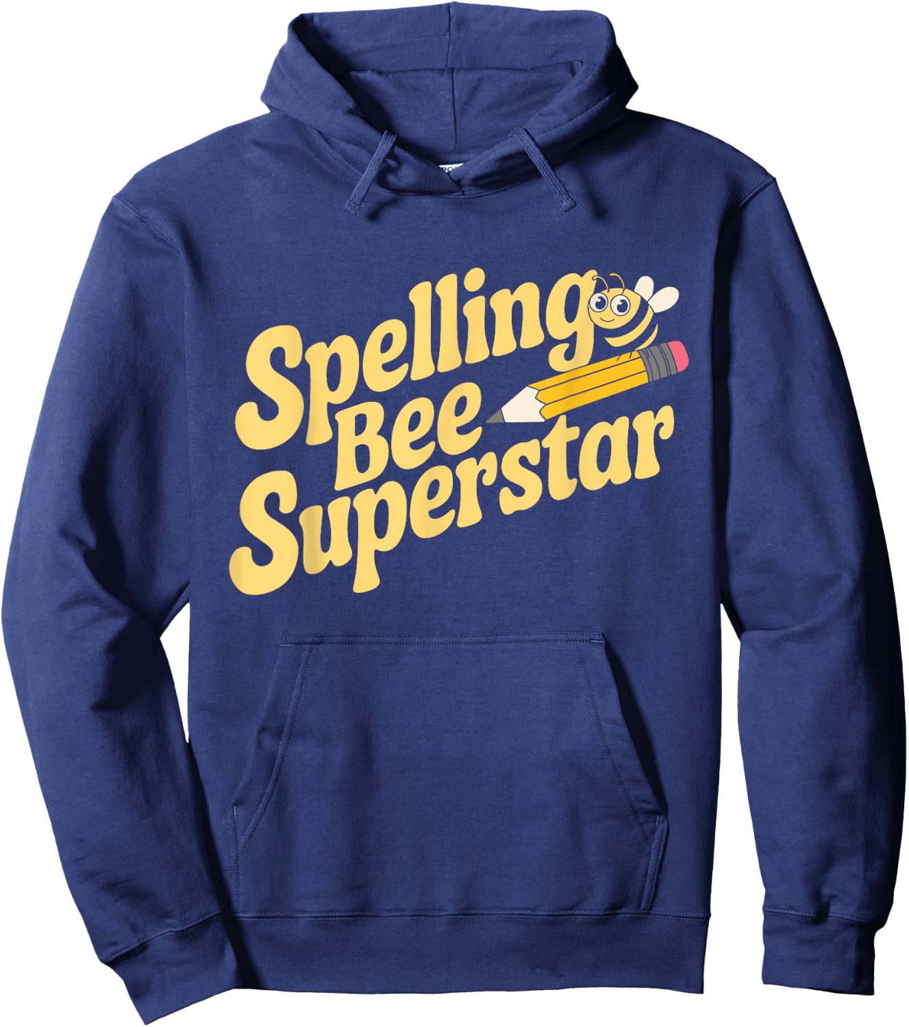 Spelling Bee Humour Spelling Champion Word Nerd Spelling Hoodie - Hoodie | Navy