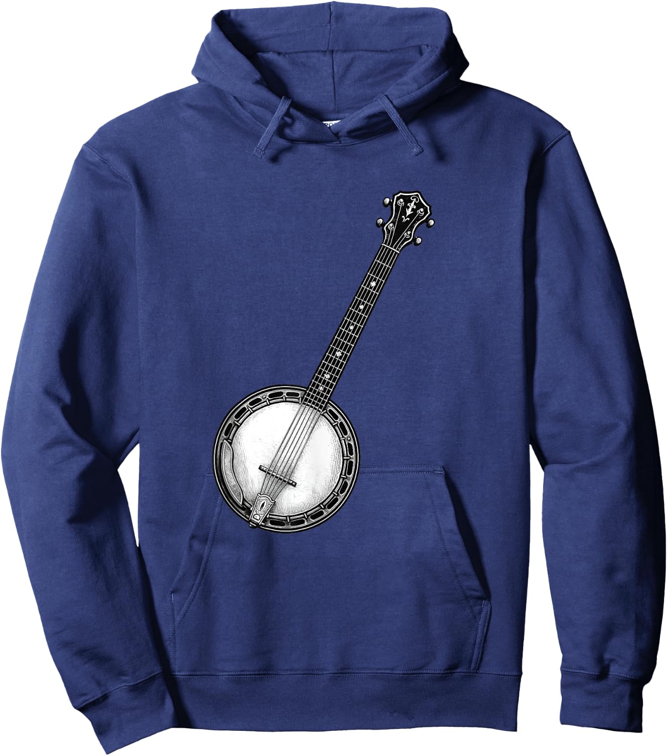 Banjo Shirt Motiv für Banjo Pieler Hoodie - Hoodie | Navy