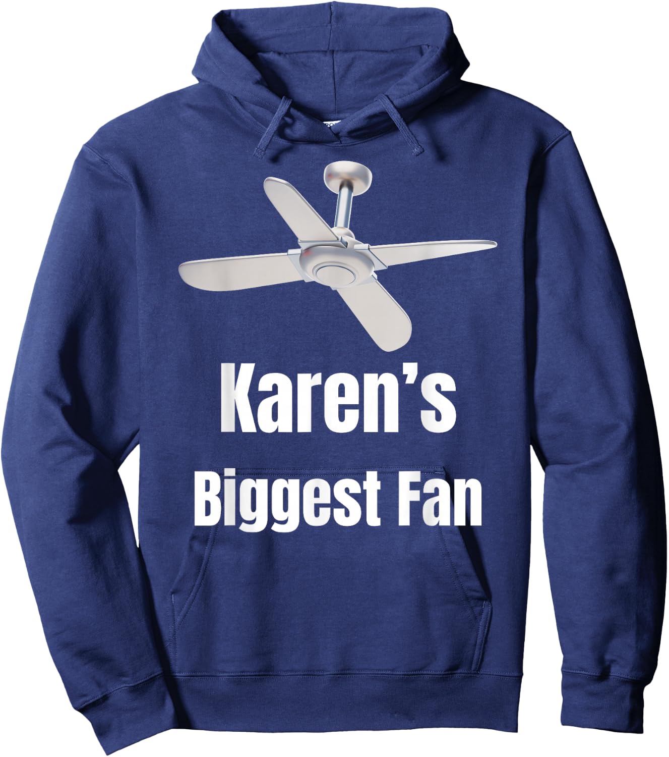 Karen's Biggest Fan Trial Court Hoodie - Hoodie | Navy