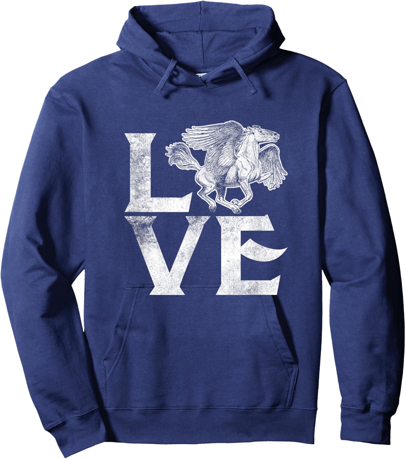 Pegasus T Shirt Flying Horse Gifts Hoodie - Hoodie | Navy