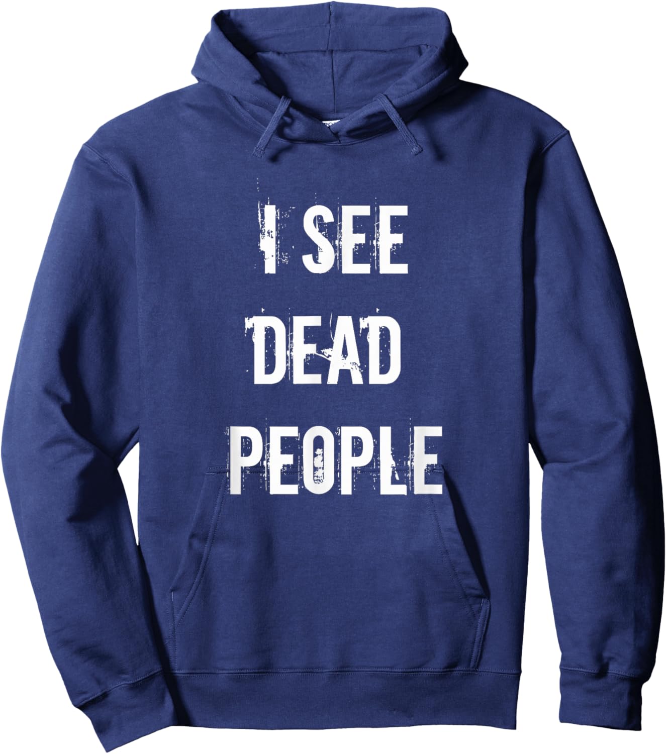 I See Dead People Funny Halloween For Gamers Hoodie - Hoodie | Navy