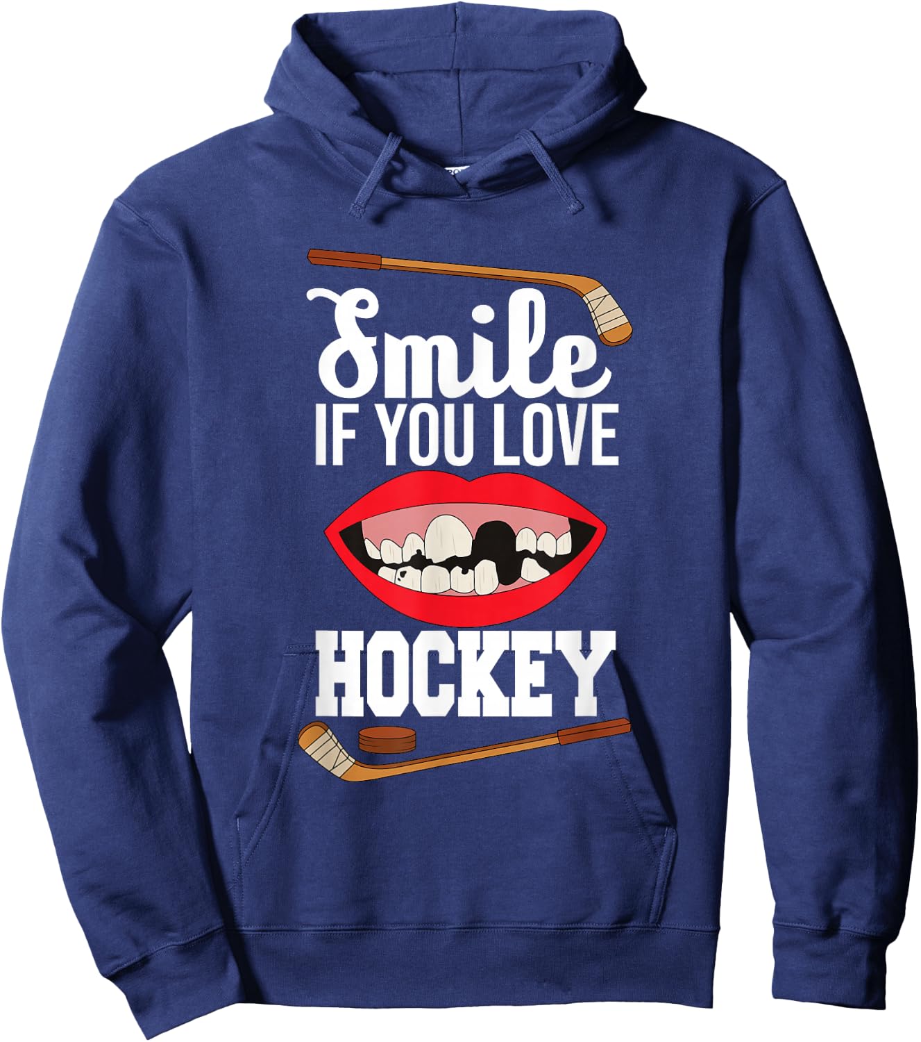 lustig - Eishockey - Eishockey - Sport - Profisport Hoodie - Hoodie | Navy