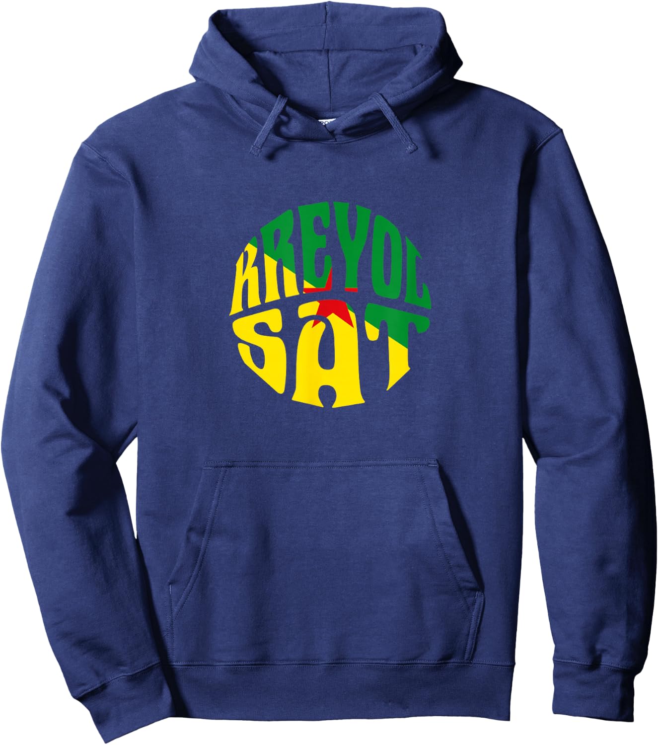 Guyana Flag XXL by KreyolSat Hoodie - Hoodie | Navy