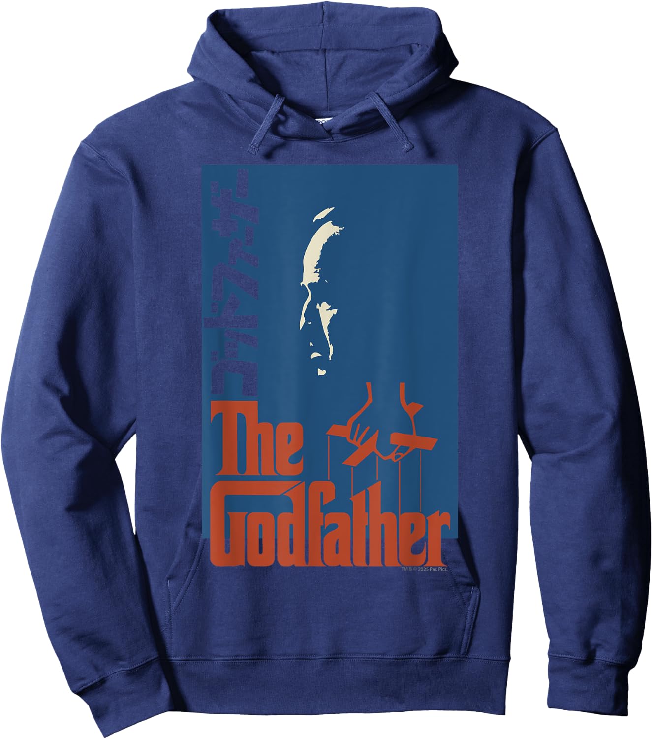Official The Godfather - The Don's Shadow Hoodie - Hoodie | Navy