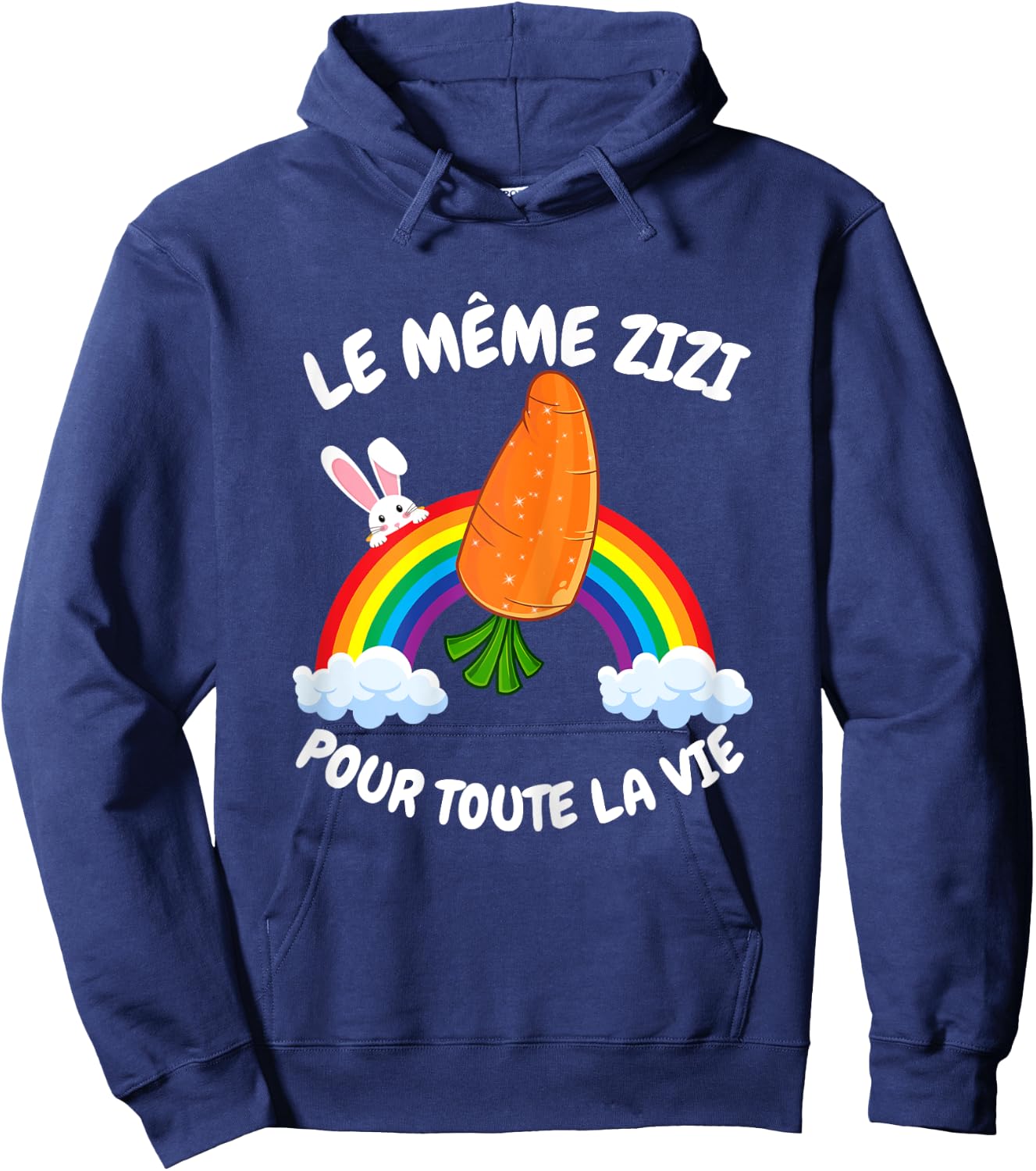 EVJF Zizi EVJF Humour Woman EVJF Humor EVJF The Same Zizi , Black Hoodie - Hoodie | Navy