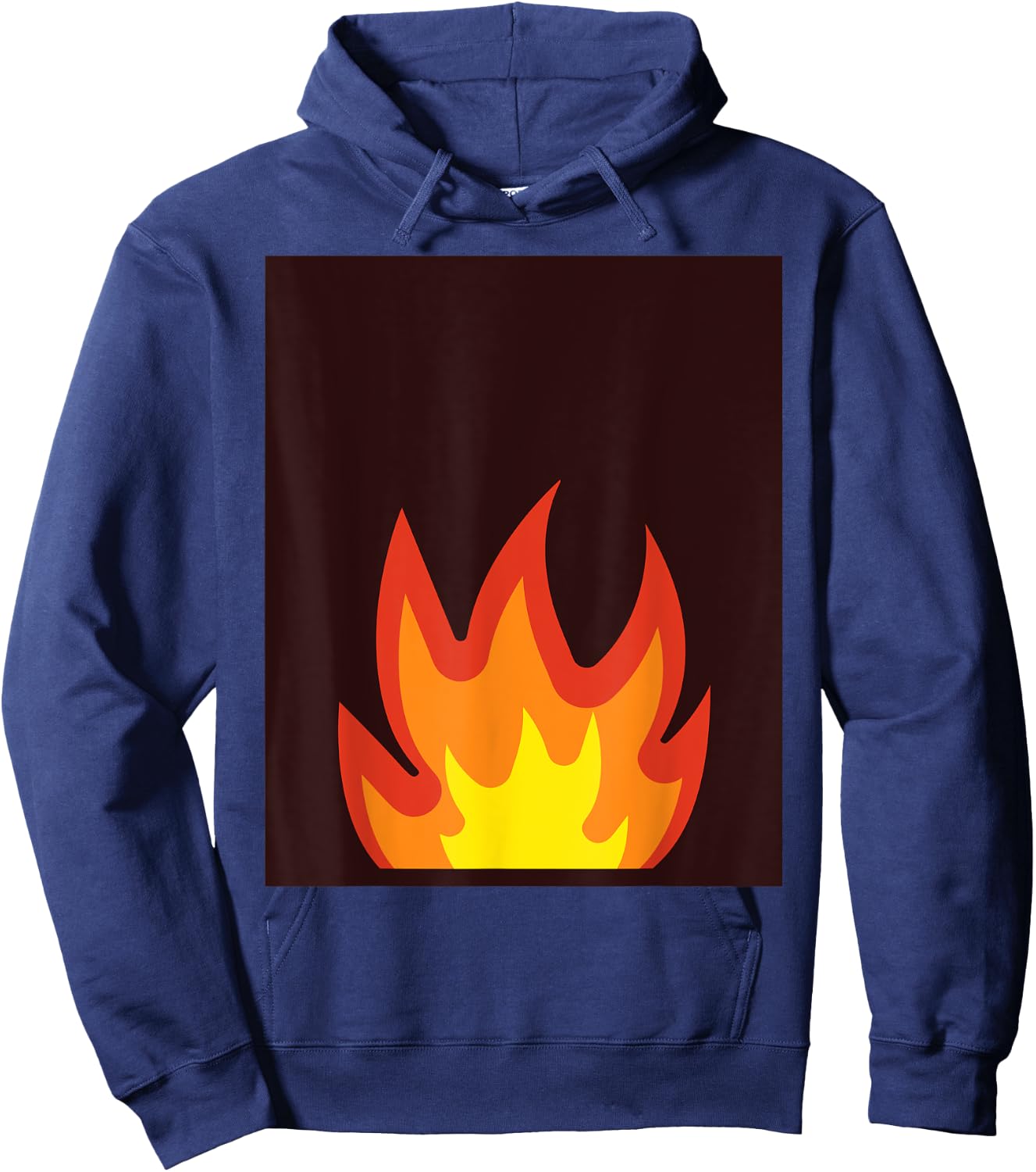 Funny DIY Brick Fireplace Ugly Christmas Costume Hoodie - Hoodie | Navy