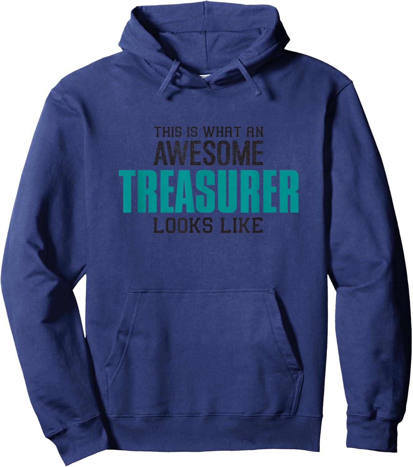 This is what an awesome Treasurer looks like Accountant Hoodie - Hoodie | Navy