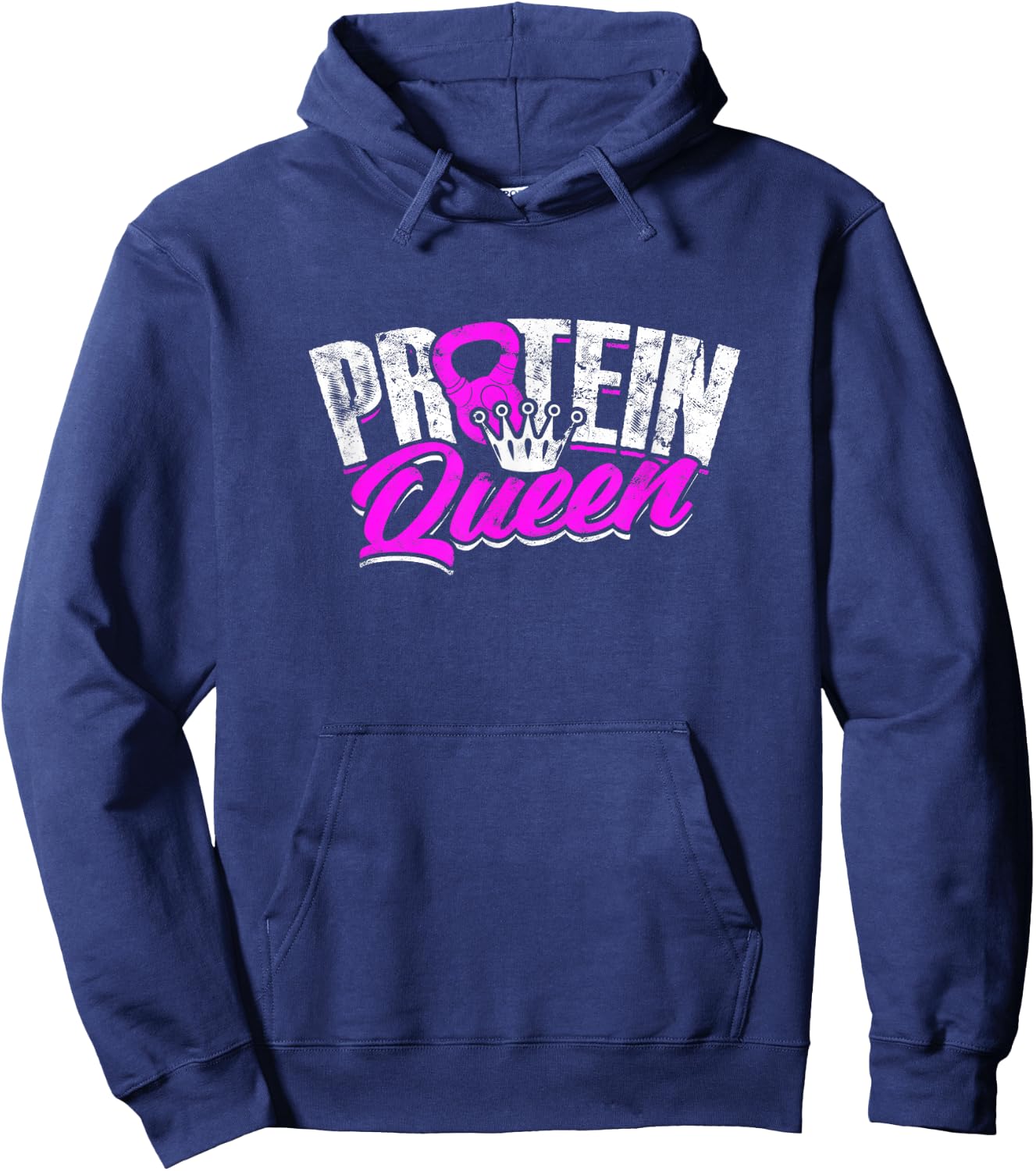Protein Queen - Protein Hoodie - Hoodie | Navy