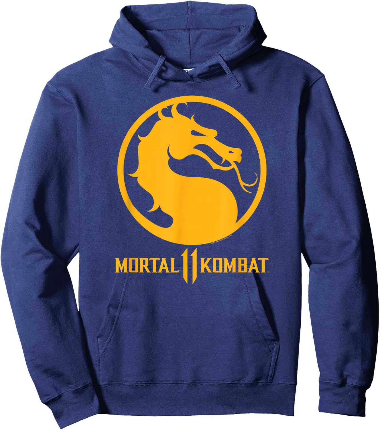Mortal Kombat 11 Dragon Logo Hoodie - Hoodie | Navy