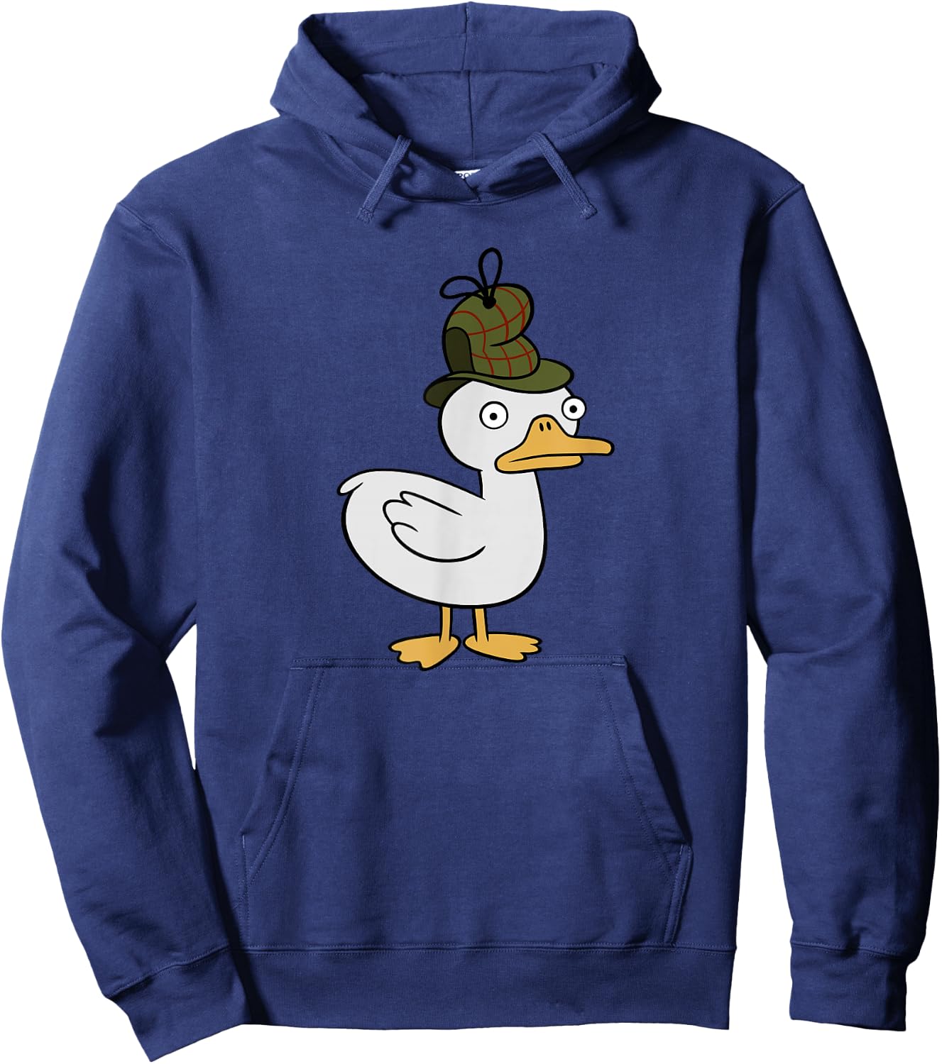 Disney Channel Gravity Falls Duck-Tective , Black, S Hoodie - Hoodie | Navy