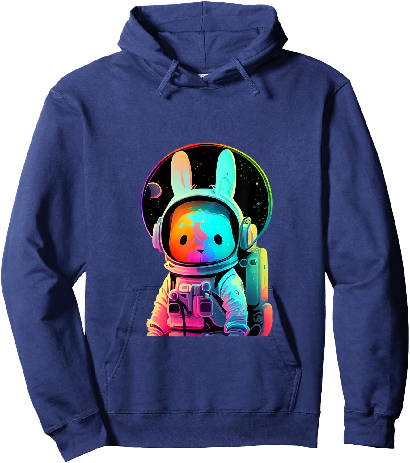 Easter Bunny Astronaut Hoodie - Hoodie | Navy