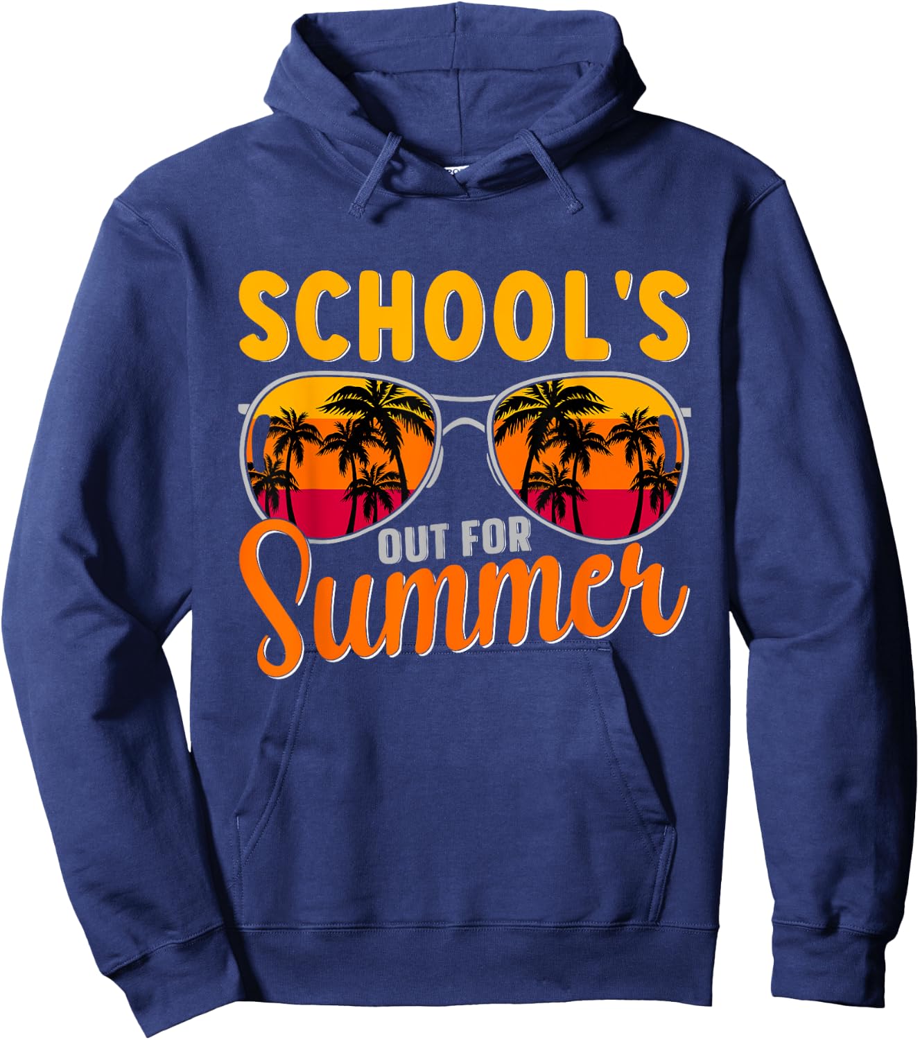Die Schule ist im Sommer aus Schools Out For Summer Hoodie - Hoodie | Navy