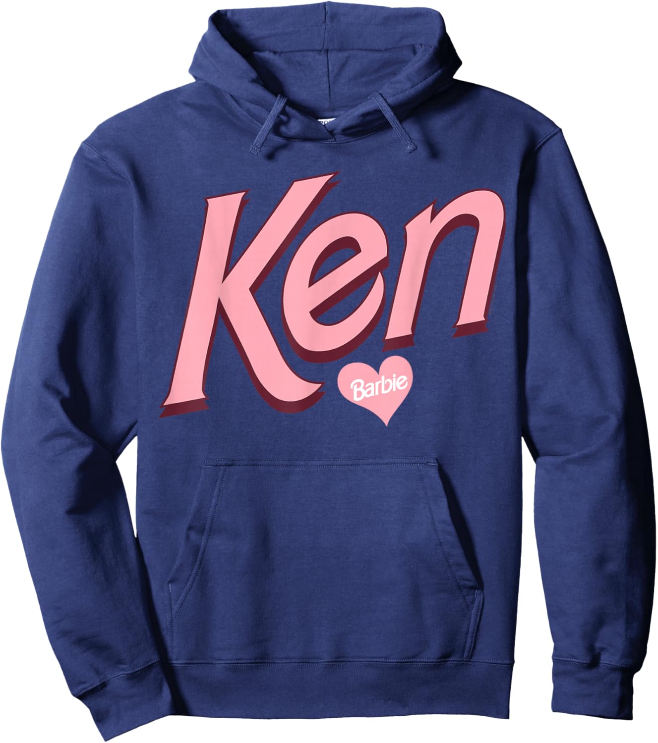 Barbie Valentine's Day Ken Love , black Hoodie - Hoodie | Navy