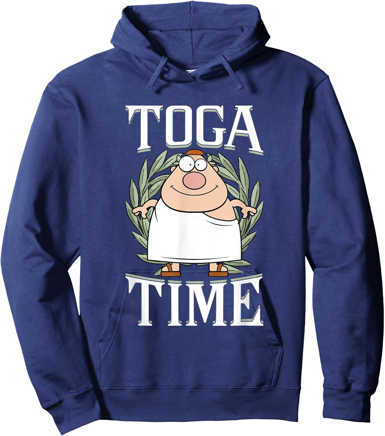 Greek Toga Party College Fraternity Sorority Toga Party Hoodie - Hoodie | Navy