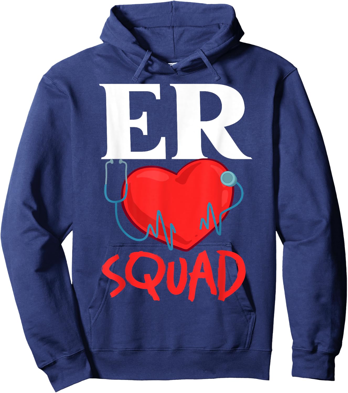 Emergency Room Technician ER Nurse Hospital Department Hoodie - Hoodie | Navy