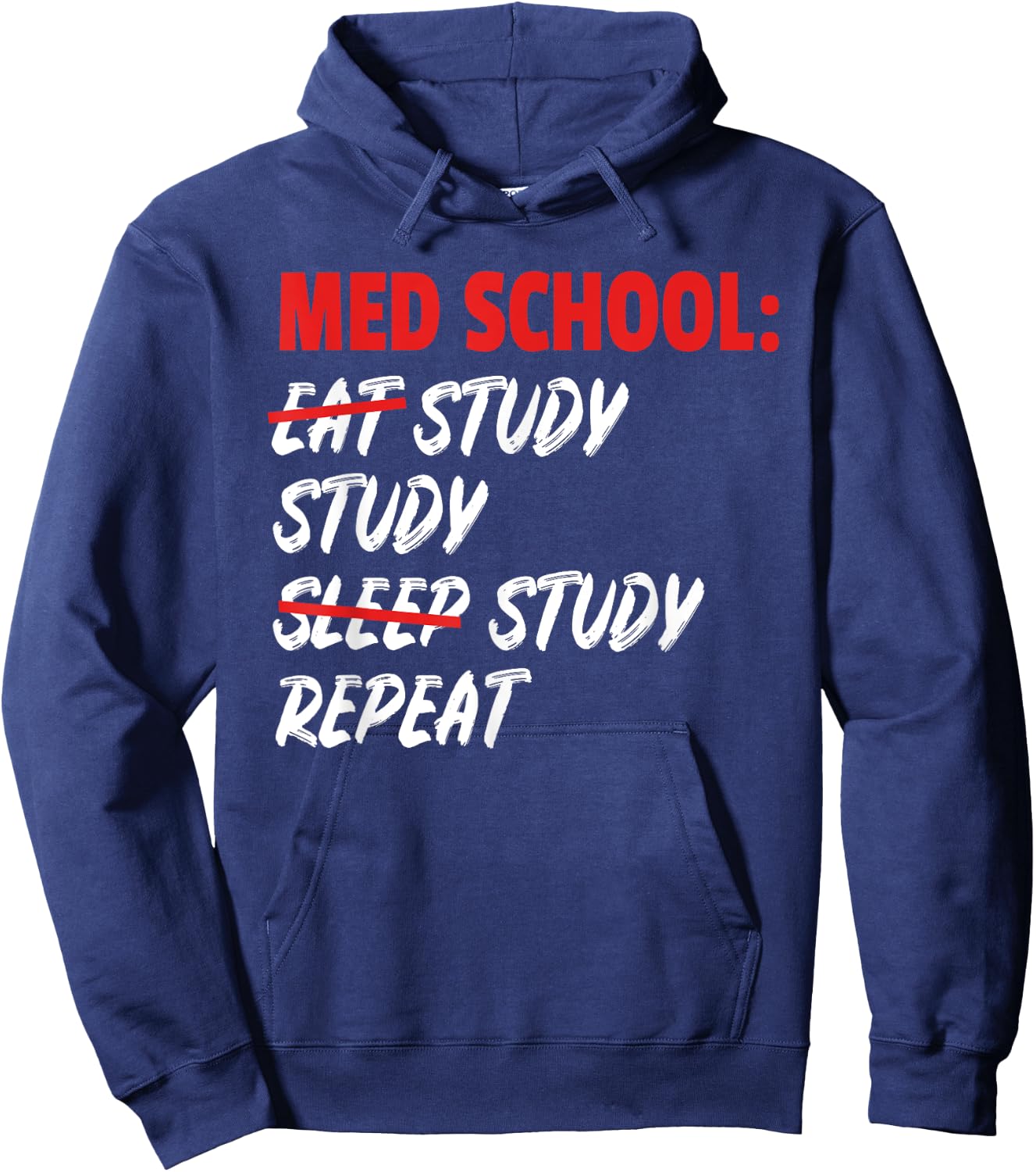 Doctor Med School Student Medicin Gift & Graphic Hoodie - Hoodie | Navy